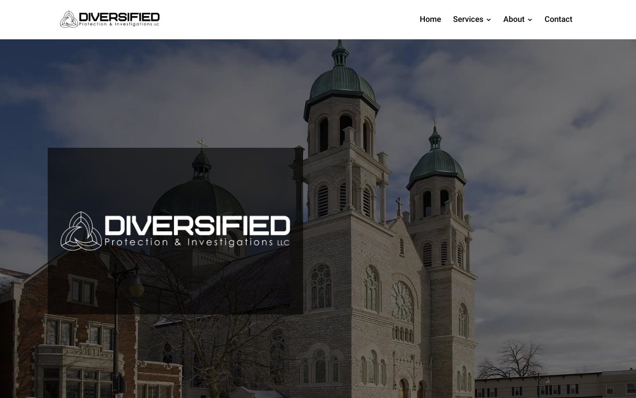Diversified Protection & Investigations homepage