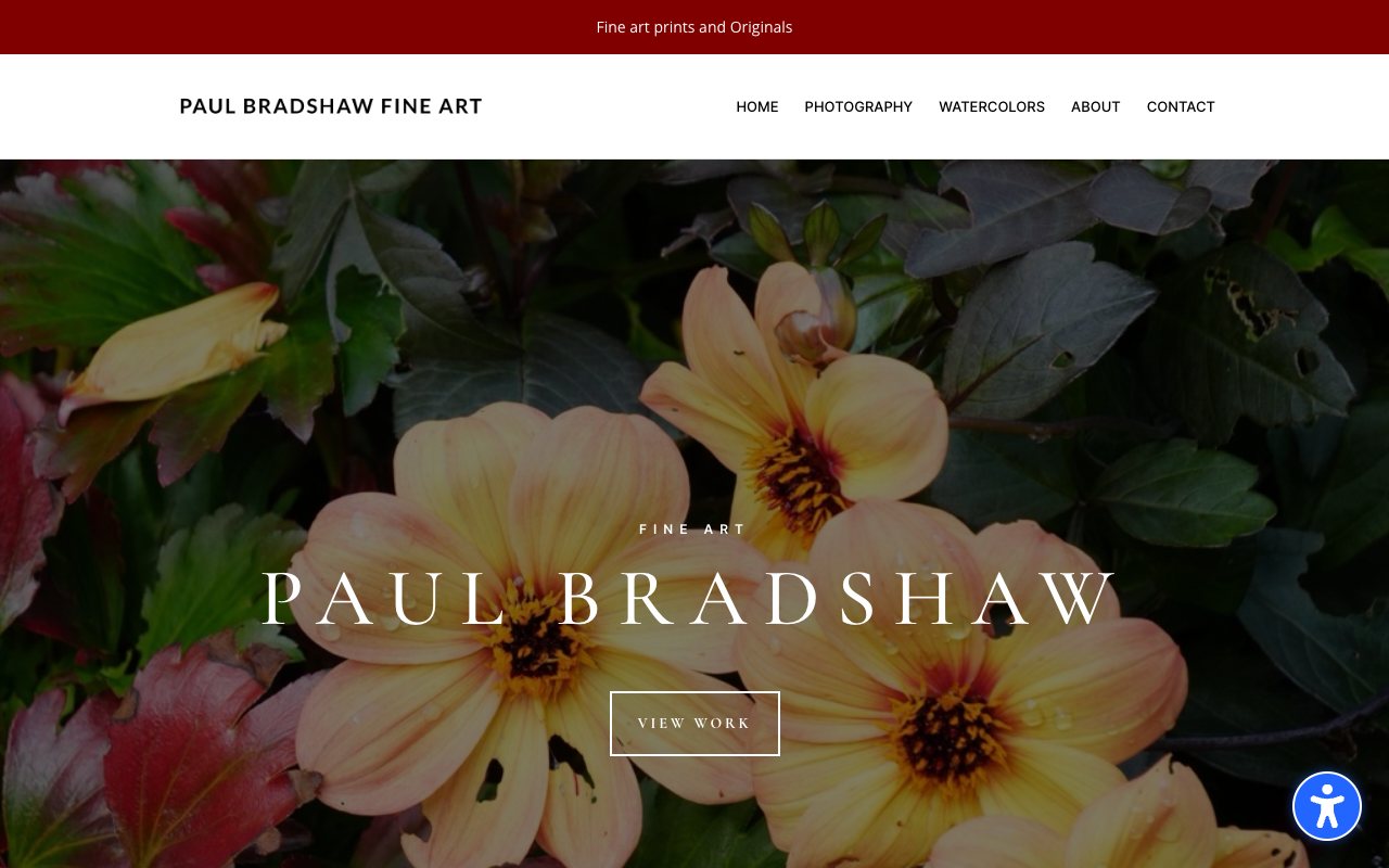 Paul Bradshaw Fine Art homepage